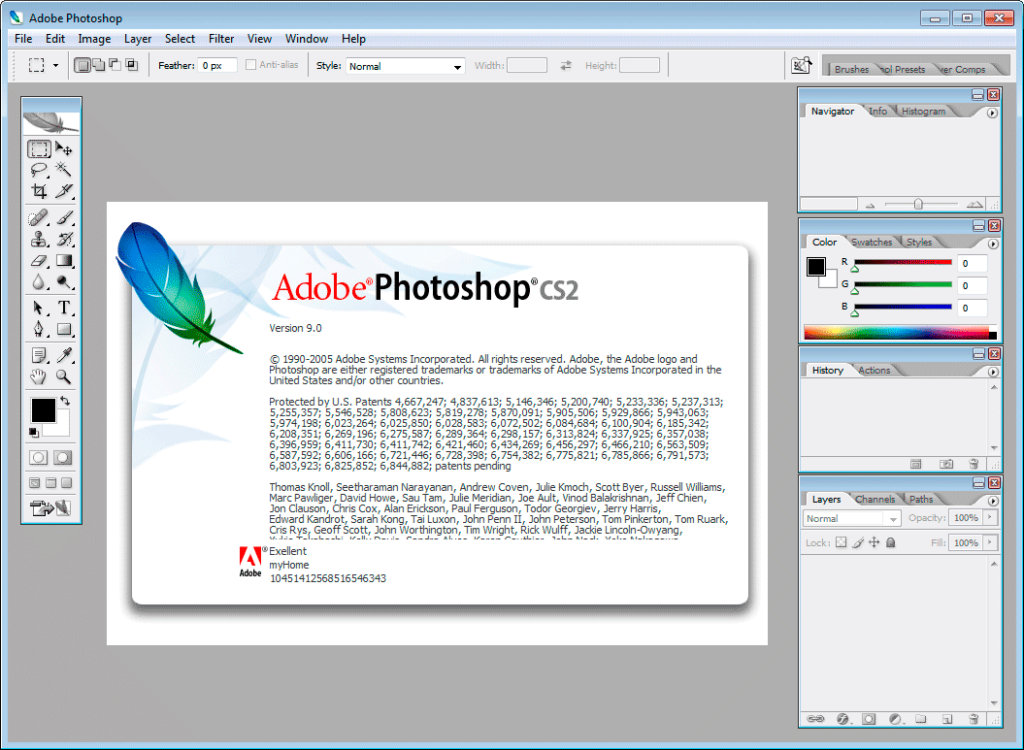 About Adobe Photoshop CS2 Keygen