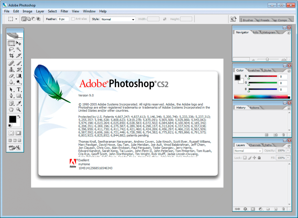 About Adobe Photoshop CS2 Keygen