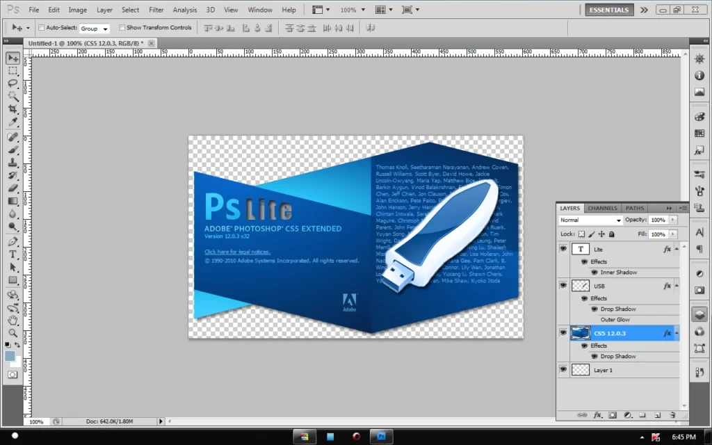 Advantages of Photoshop CS5