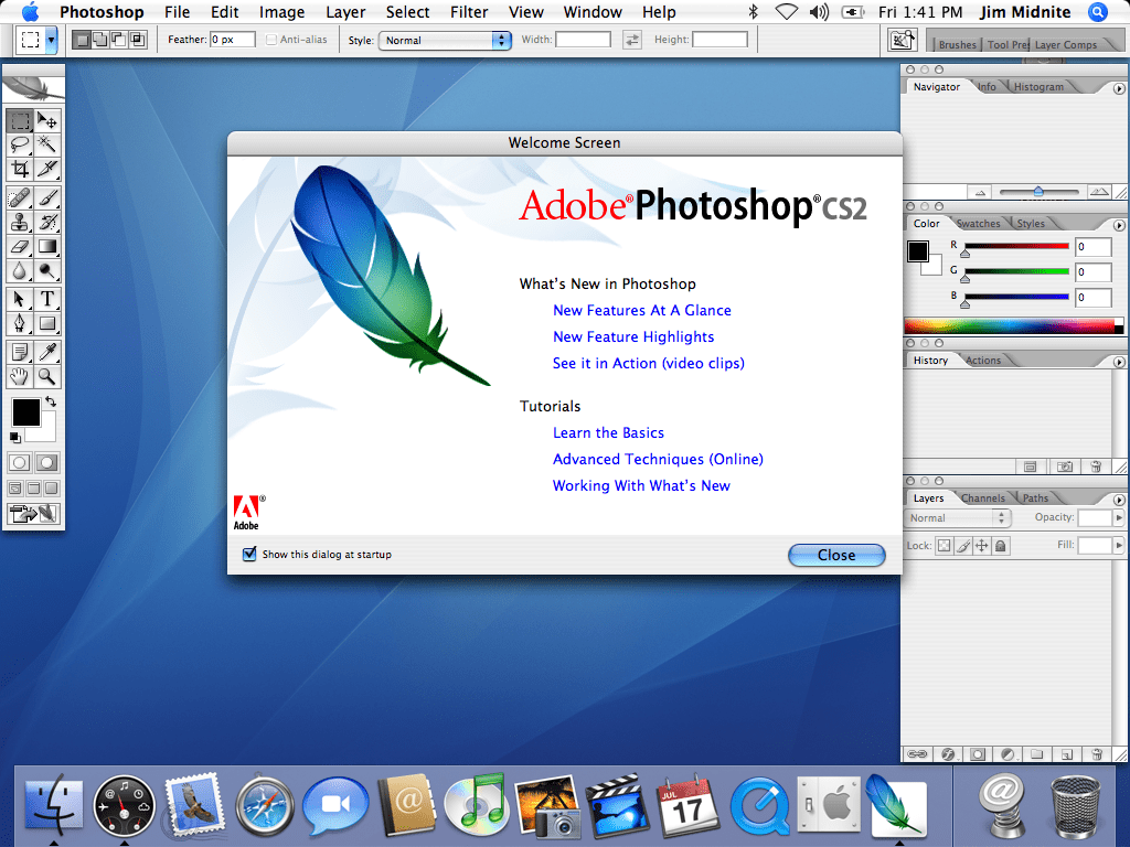 What are Photoshop CS2 key Authorization Features?