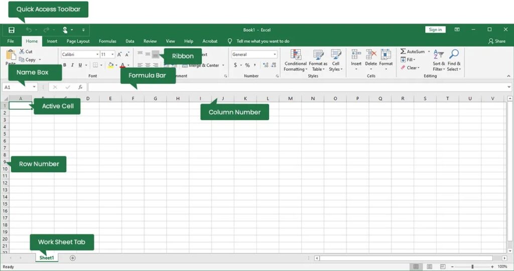 Features Microsoft Excel 2016