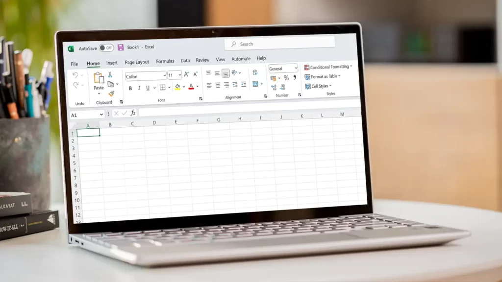 Technical Characteristics Excel 2013