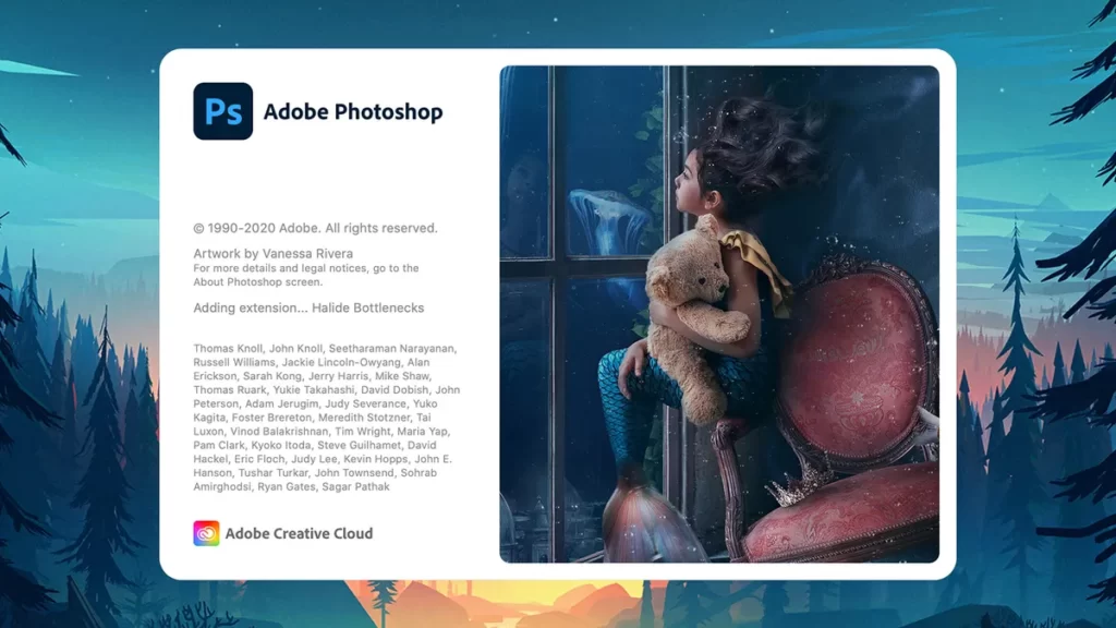 What are Adobe Photoshop key features?