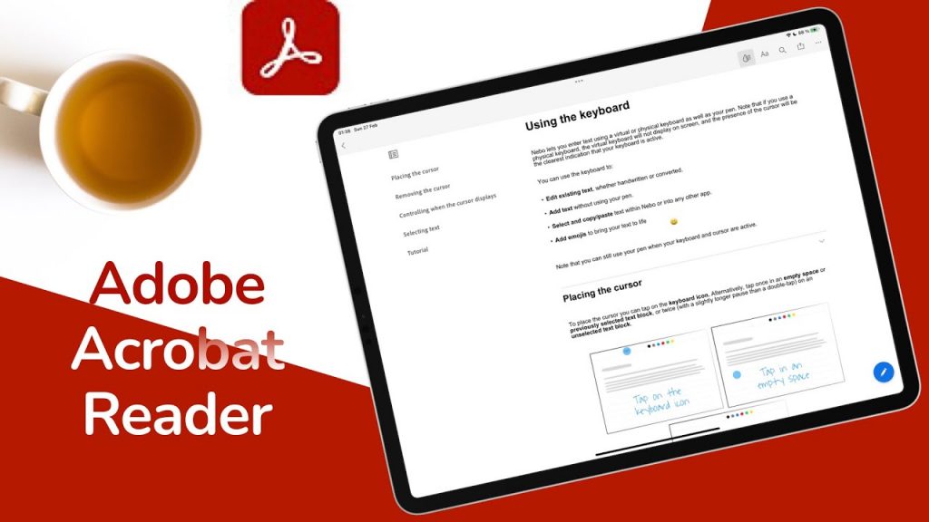 New features for adobe acrobat pdf Reader 