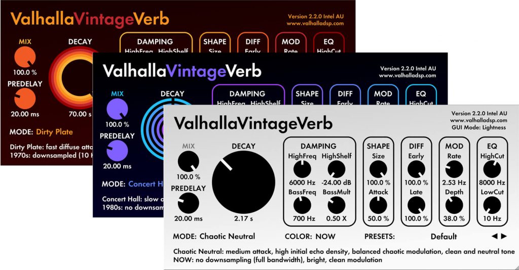 Alternatives to Valhalla VintageVerb