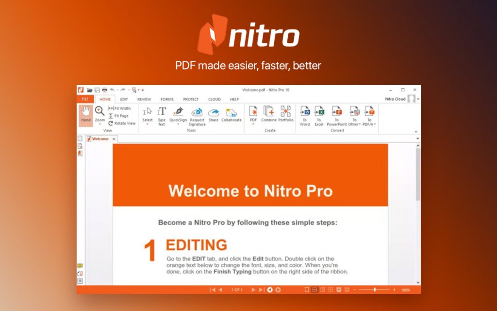 What are Nitro Pro Crack Key Features?