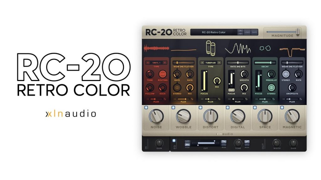 What are RC-20 Retro Color key features?