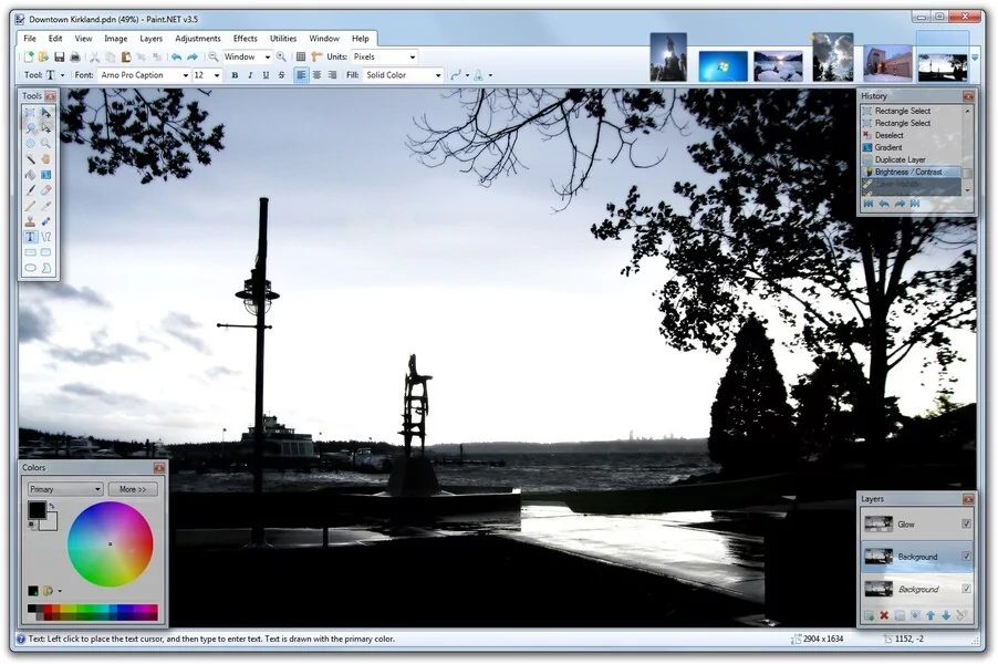 How to use image and photo editing software?