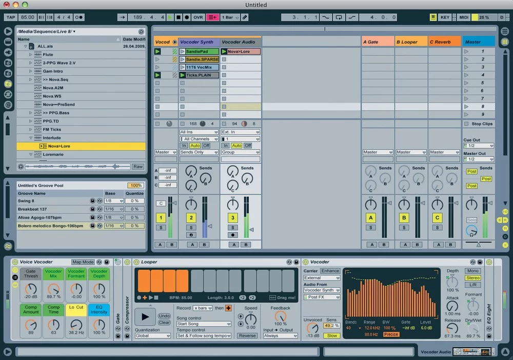 What are Ableton Live key features?